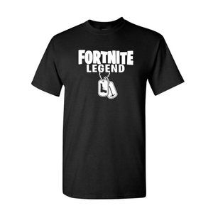 Youth Kids Fornite Legend Short Sleeve T-Shirt